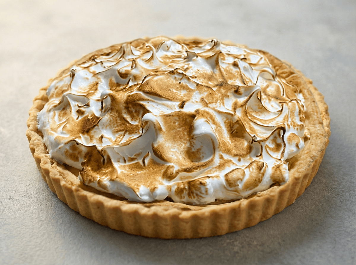 Лимонный Тарт с Меренгой