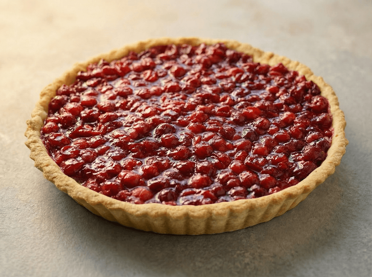 Творожный с Конфи из Вишни